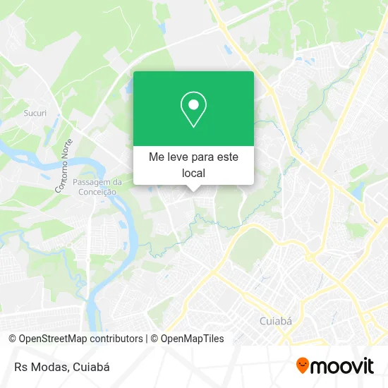 Rs Modas mapa