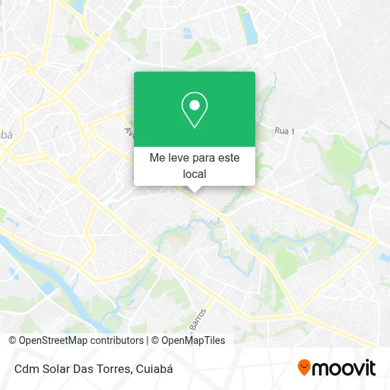 Cdm Solar Das Torres mapa