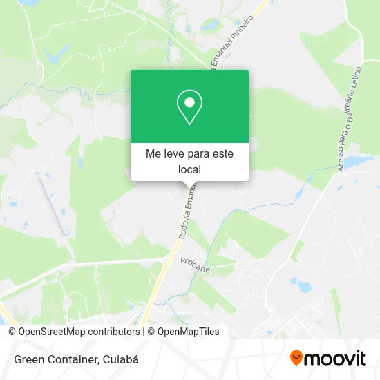 Green Container mapa