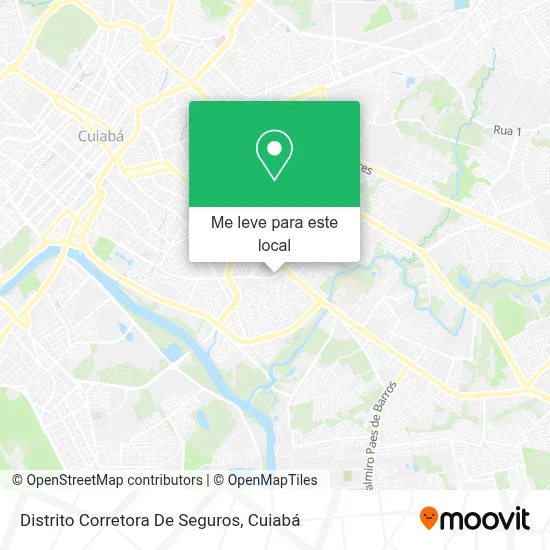 Distrito Corretora De Seguros mapa