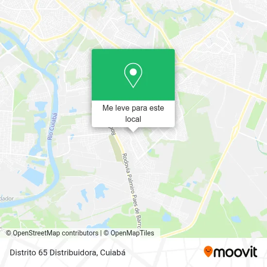 Distrito 65 Distribuidora mapa