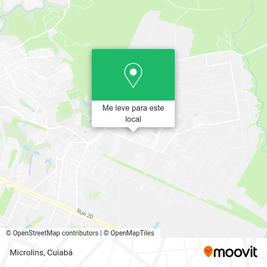 Microlins mapa