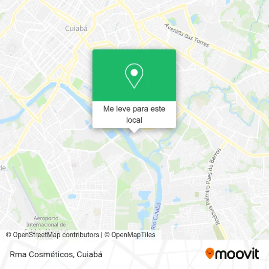 Rma Cosméticos mapa