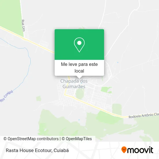 Rasta House Ecotour mapa