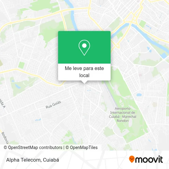 Alpha Telecom mapa