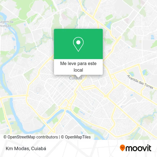 Km Modas mapa