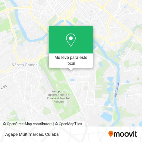 Agape Multimarcas mapa