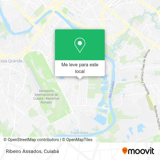 Ribeiro Assados mapa