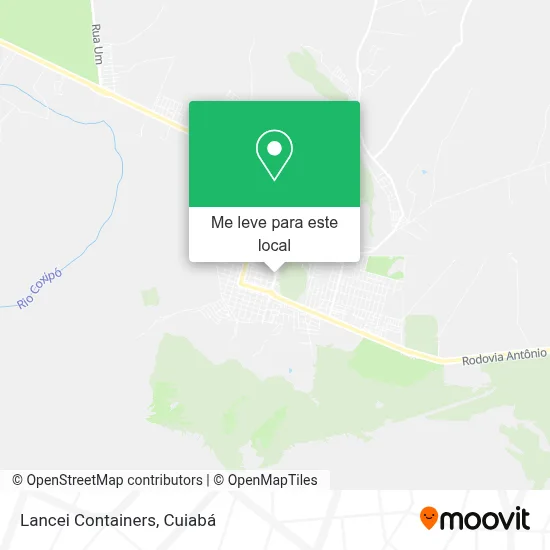 Lancei Containers mapa