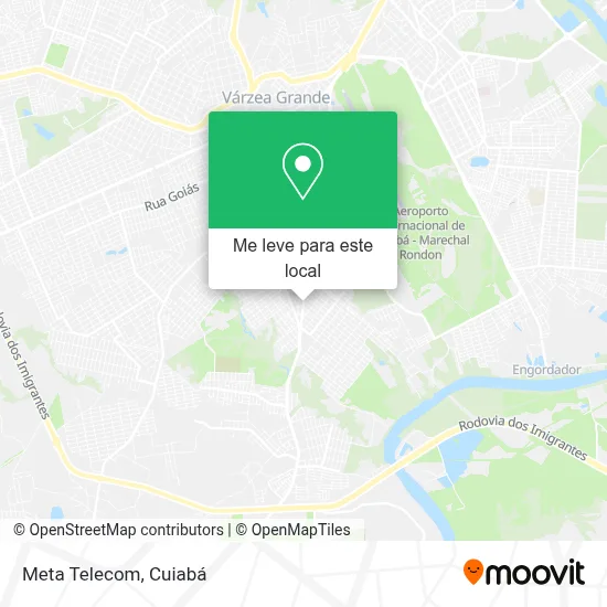 Meta Telecom mapa