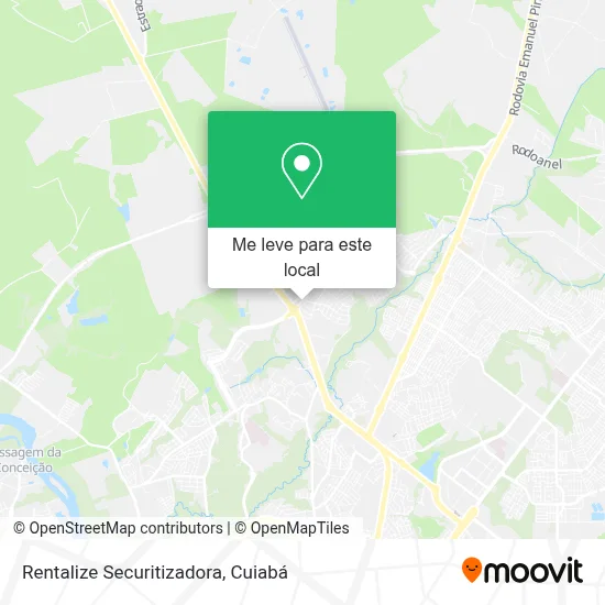 Rentalize Securitizadora mapa
