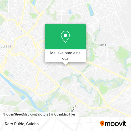 Raro Ruído mapa