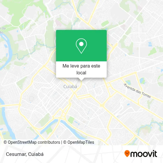 Cesumar mapa