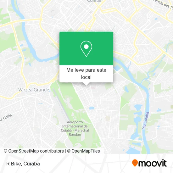 R Bike mapa
