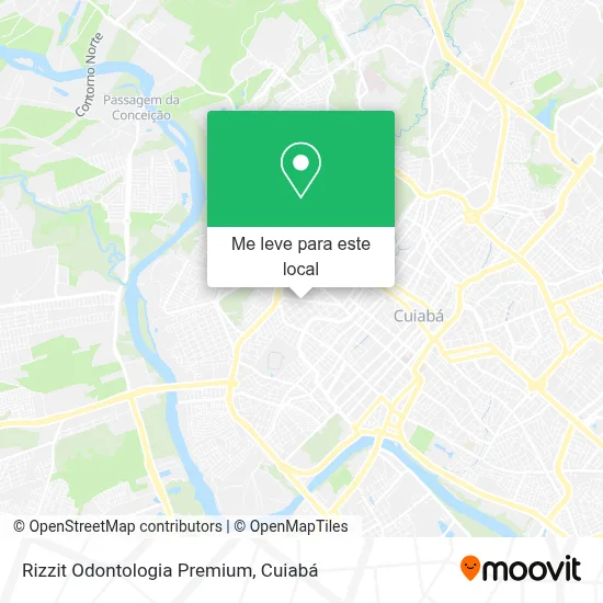 Rizzit Odontologia Premium mapa