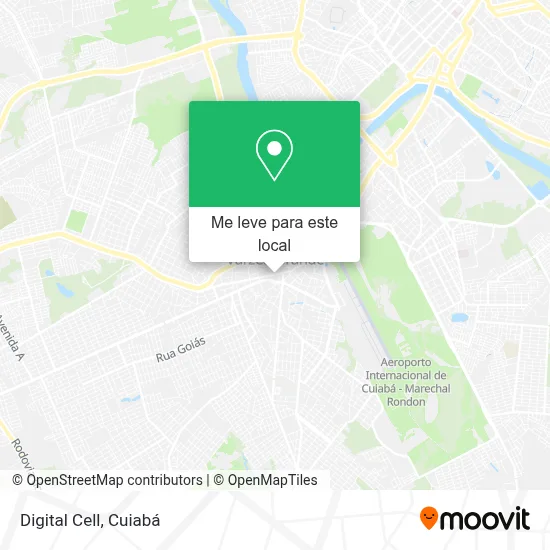 Digital Cell mapa