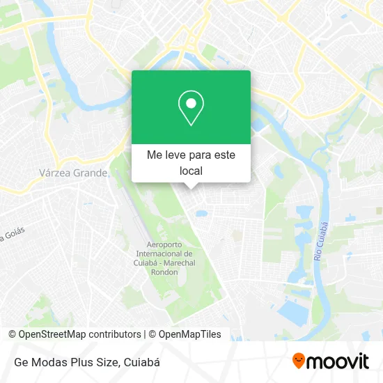 Ge Modas Plus Size mapa