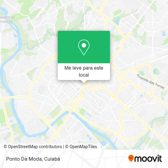 Ponto Da Moda mapa