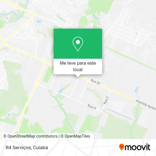 R4 Serviços mapa