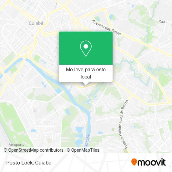 Posto Lock mapa