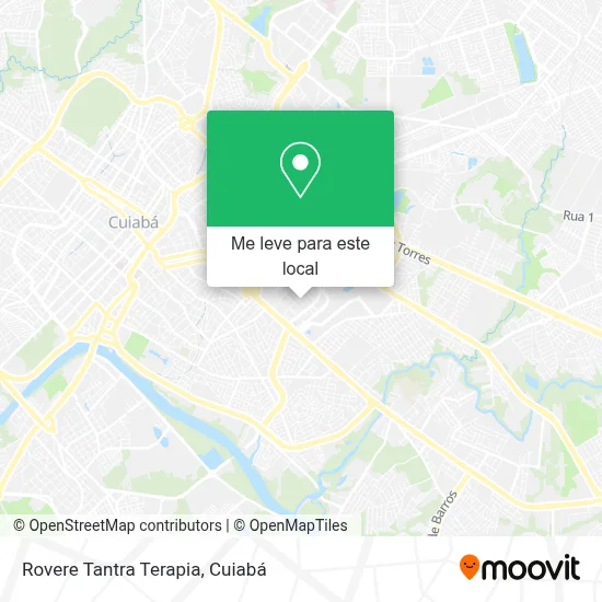 Rovere Tantra Terapia mapa