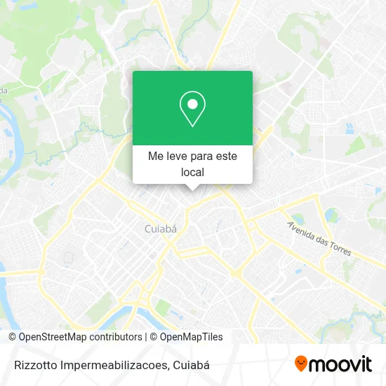 Rizzotto Impermeabilizacoes mapa