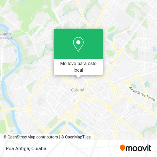 Rua Antiga mapa