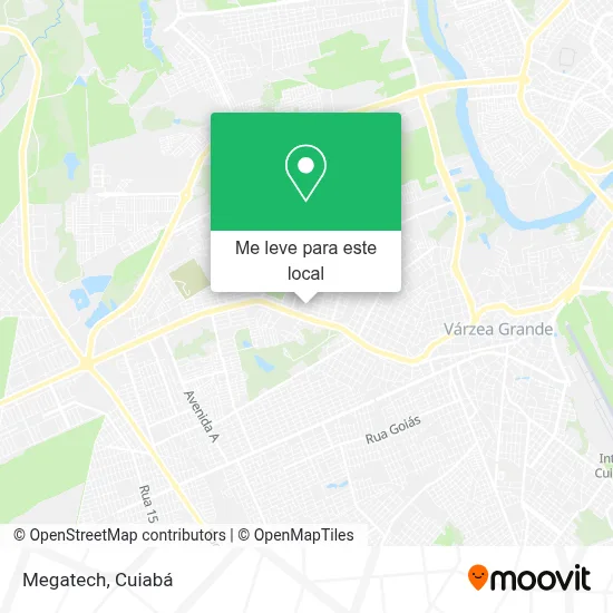Megatech mapa