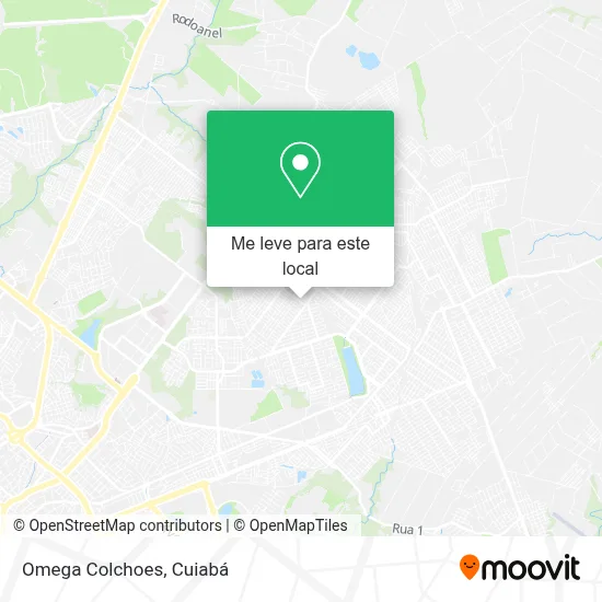 Omega Colchoes mapa