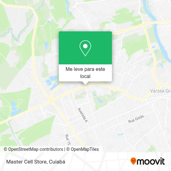 Master Cell Store mapa