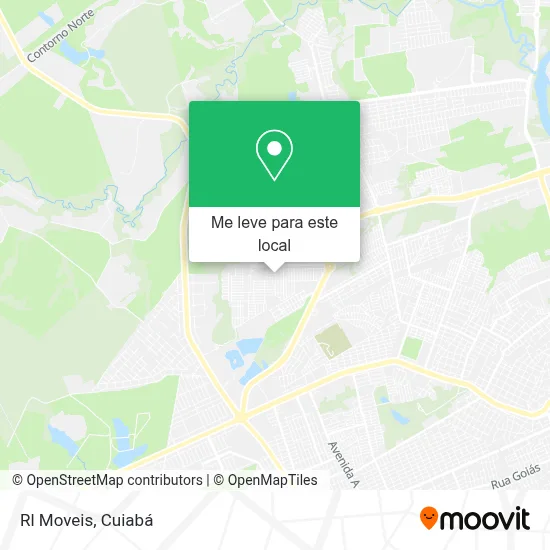 Rl Moveis mapa