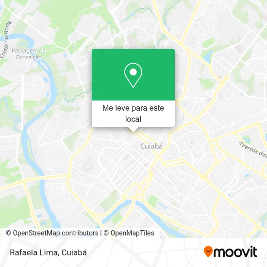 Rafaela Lima mapa