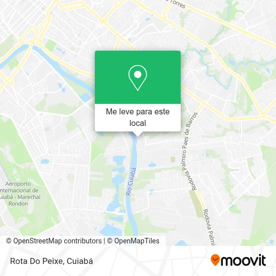 Rota Do Peixe mapa