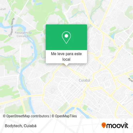 Bodytech mapa