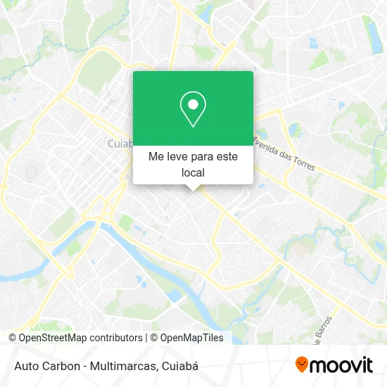 Auto Carbon - Multimarcas mapa