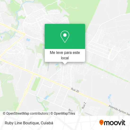 Ruby Line Boutique mapa