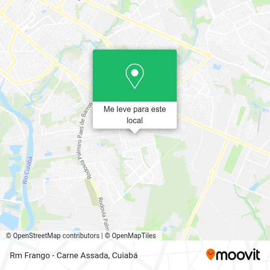 Rm Frango - Carne Assada mapa