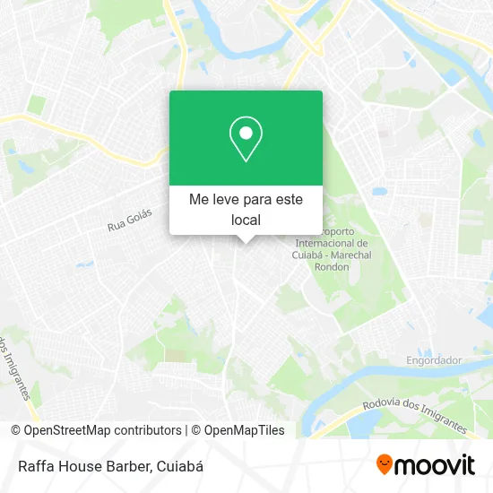 Raffa House Barber mapa