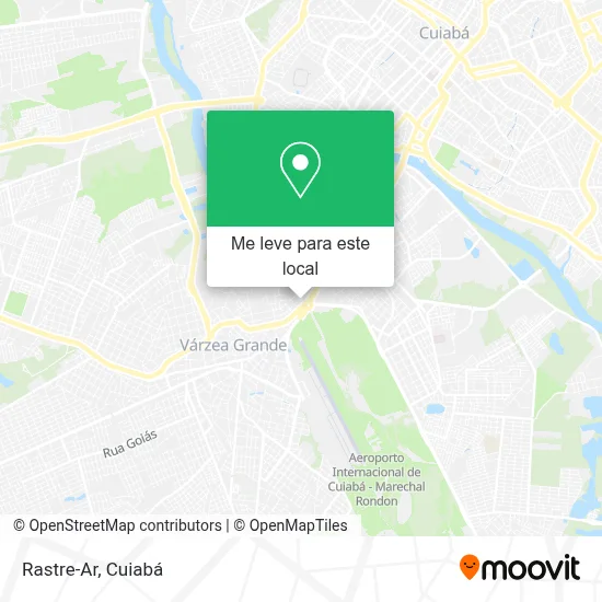 Rastre-Ar mapa