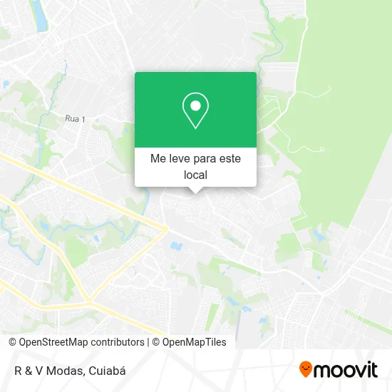 R & V Modas mapa