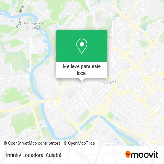 Infinity Locadora mapa