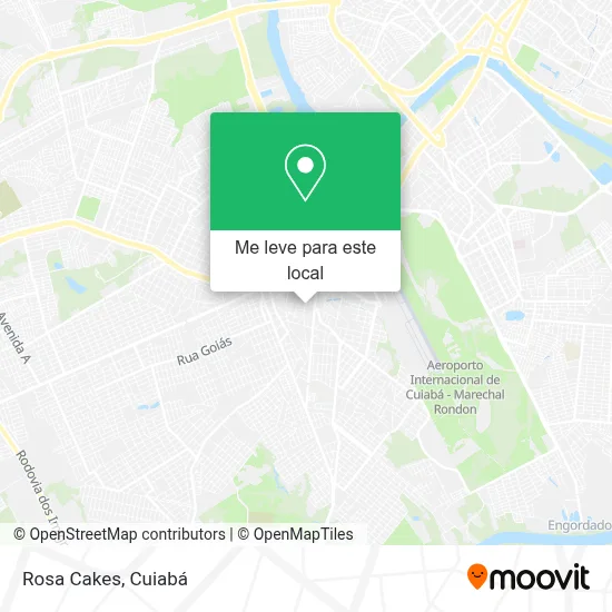 Rosa Cakes mapa