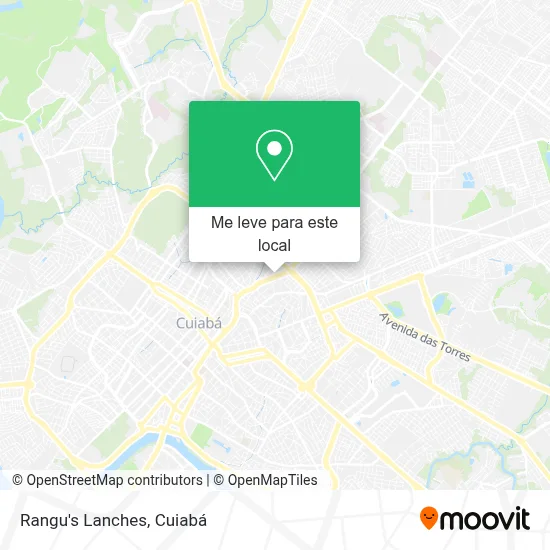 Rangu's Lanches mapa