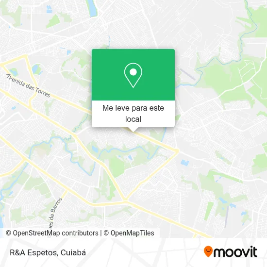 R&A Espetos mapa
