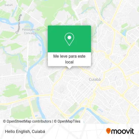 Hello English mapa
