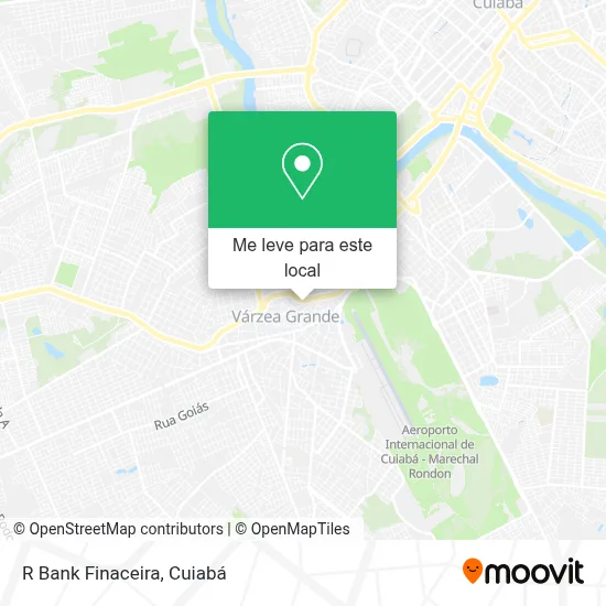 R Bank Finaceira mapa