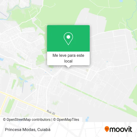 Princesa Modas mapa