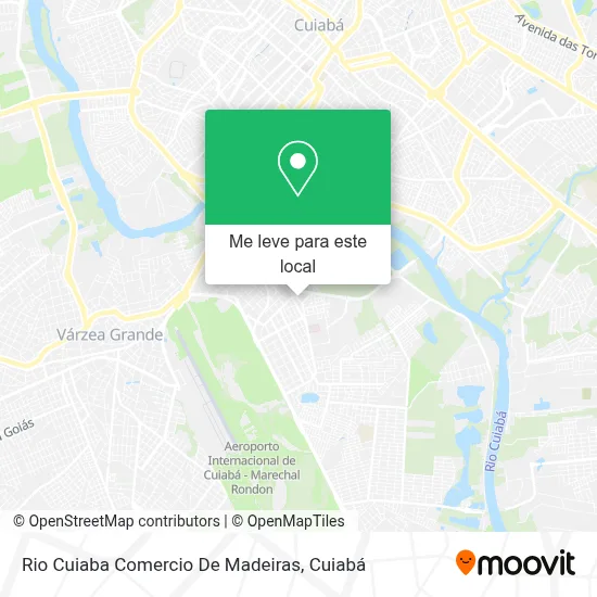 Rio Cuiaba Comercio De Madeiras mapa