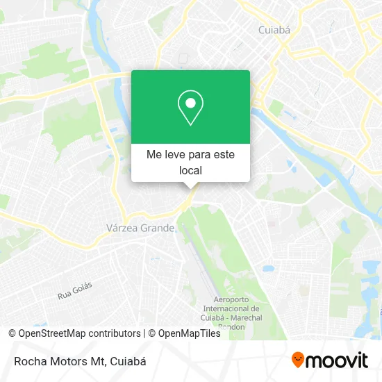 Rocha Motors Mt mapa