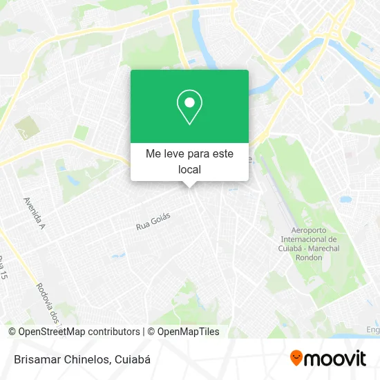 Brisamar Chinelos mapa